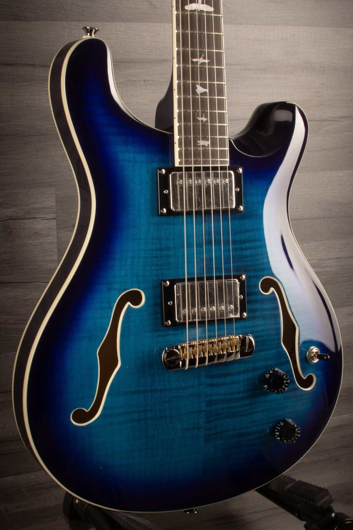 PRS SE Hollowbody II Faded Blue Burst