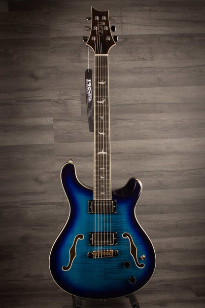 PRS SE Hollowbody II Faded Blue Burst