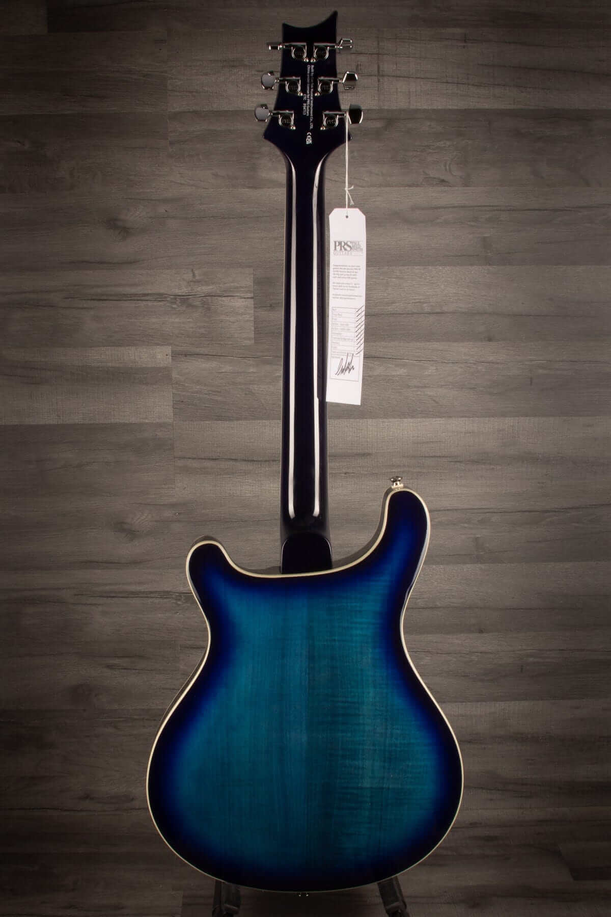 PRS SE Hollowbody II Faded Blue Burst