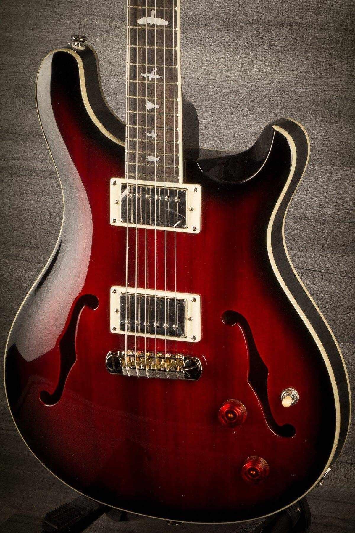 PRS - SE Hollowbody Standard Fire Red Burst