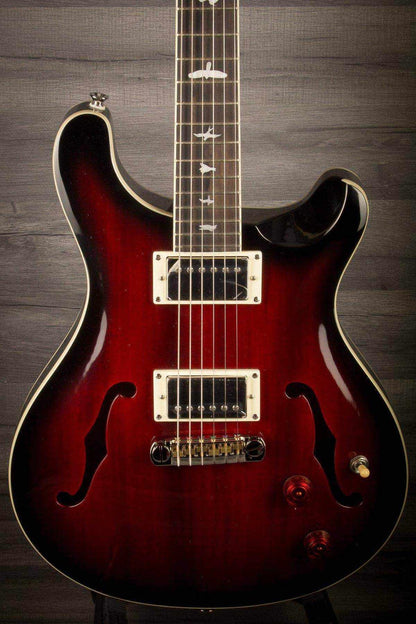 PRS - SE Hollowbody Standard Fire Red Burst