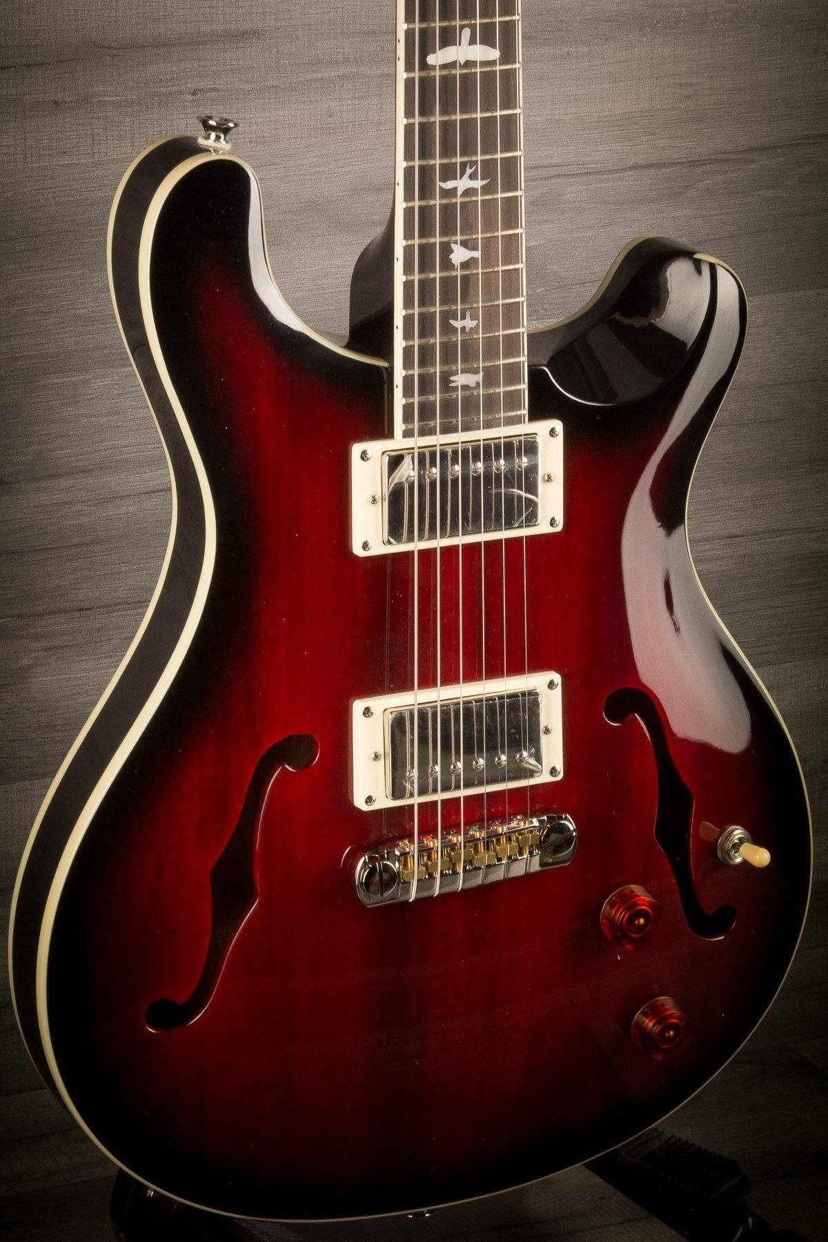 PRS - SE Hollowbody Standard Fire Red Burst