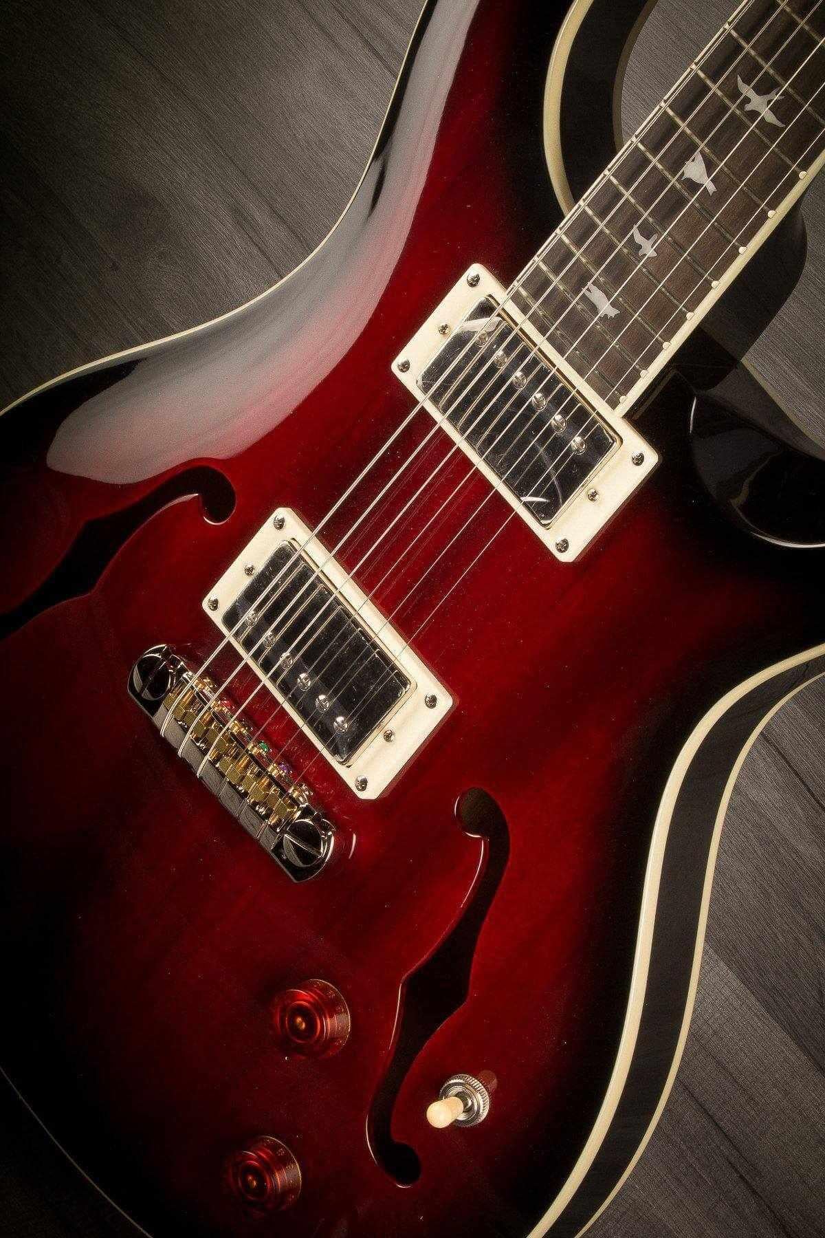 PRS - SE Hollowbody Standard Fire Red Burst