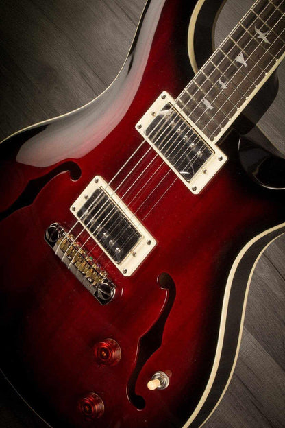 PRS - SE Hollowbody Standard Fire Red Burst