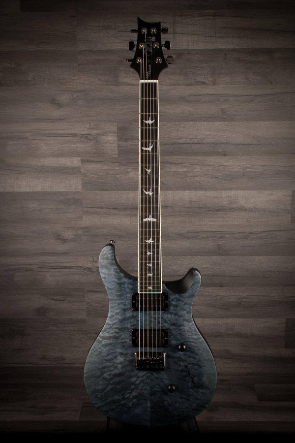 PRS SE Mark Holcomb Limited Edition Satin Whale Blue Quilt - MusicStreet