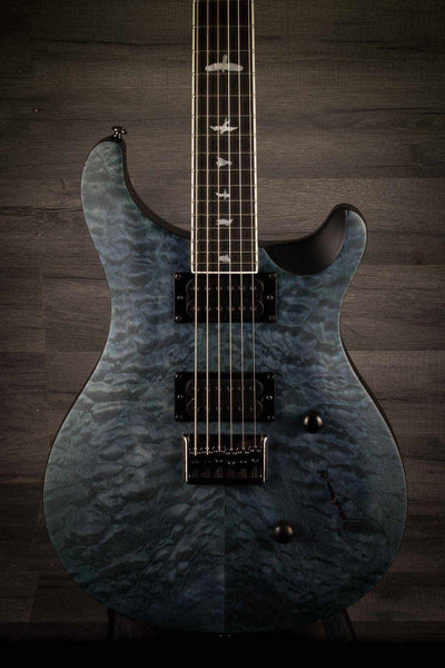 PRS SE Mark Holcomb Limited Edition Satin Whale Blue Quilt
