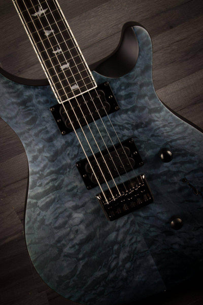 PRS SE Mark Holcomb Limited Edition Satin Whale Blue Quilt