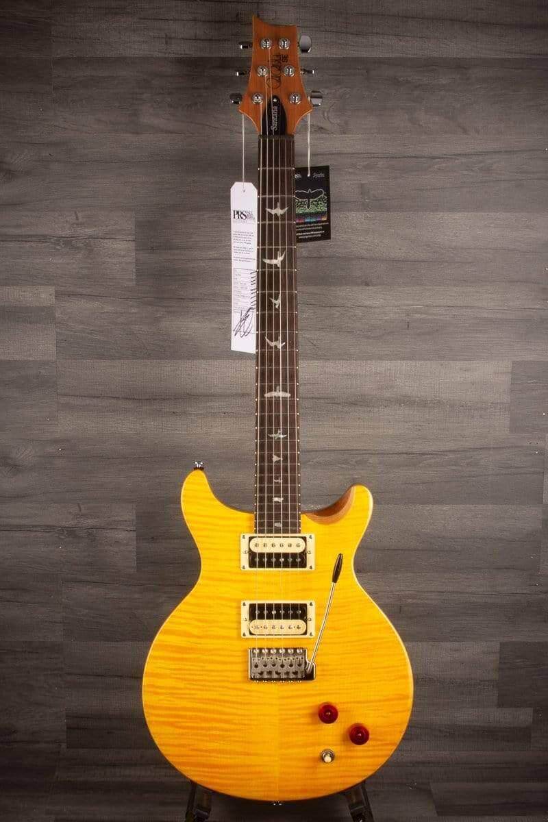 PRS SE Santana Electric Guitar - Santana Yellow