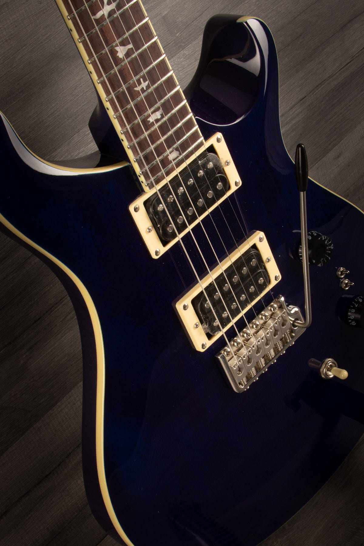 PRS SE Standard 24-08 - Translucent Blue - MusicStreet