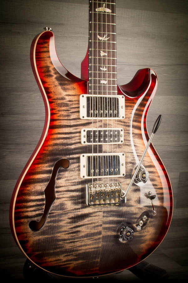 PRS Special Semi Hollow Limited Edition - Charcoal Cherryburst - MusicStreet