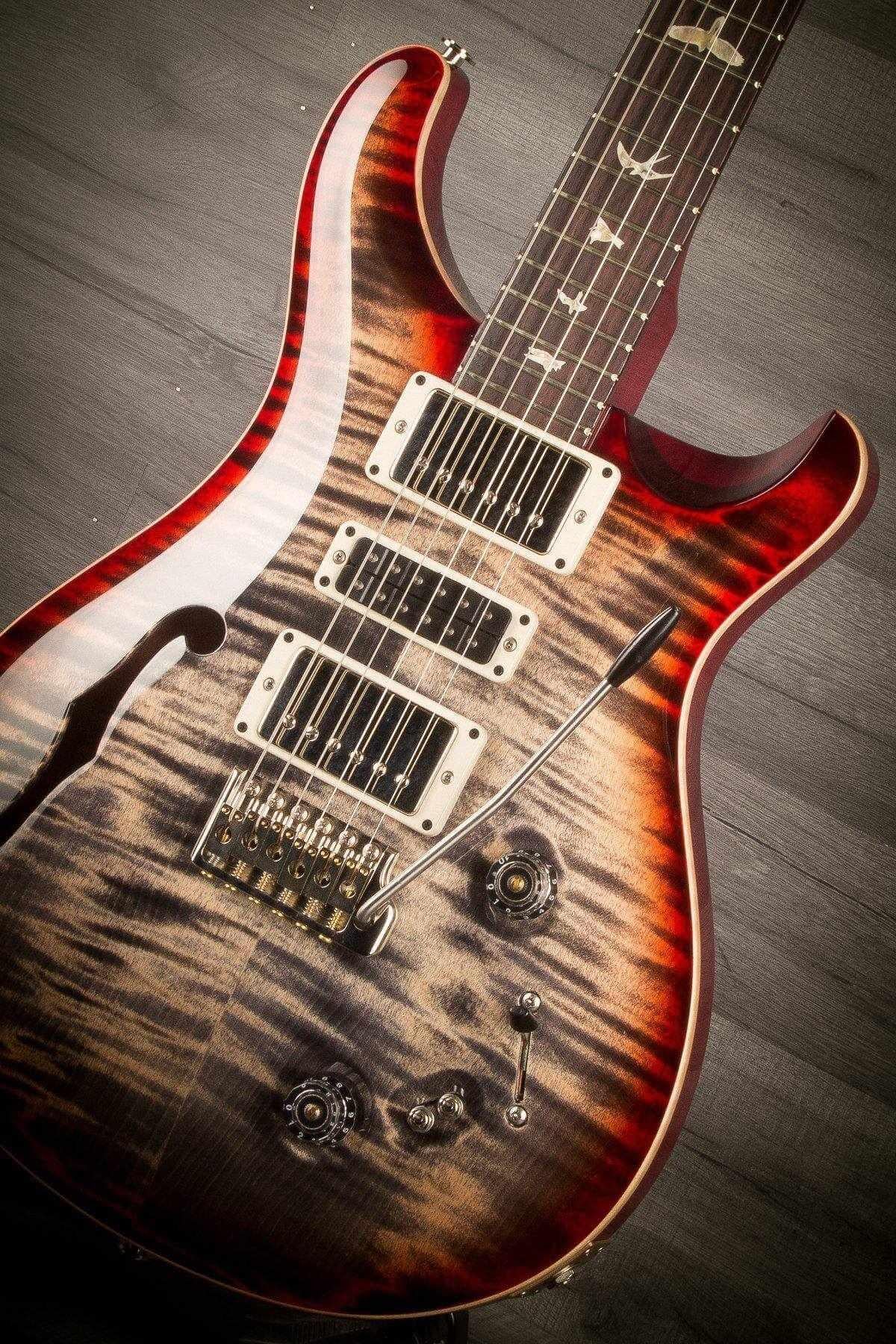 PRS Special Semi Hollow Limited Edition - Charcoal Cherryburst