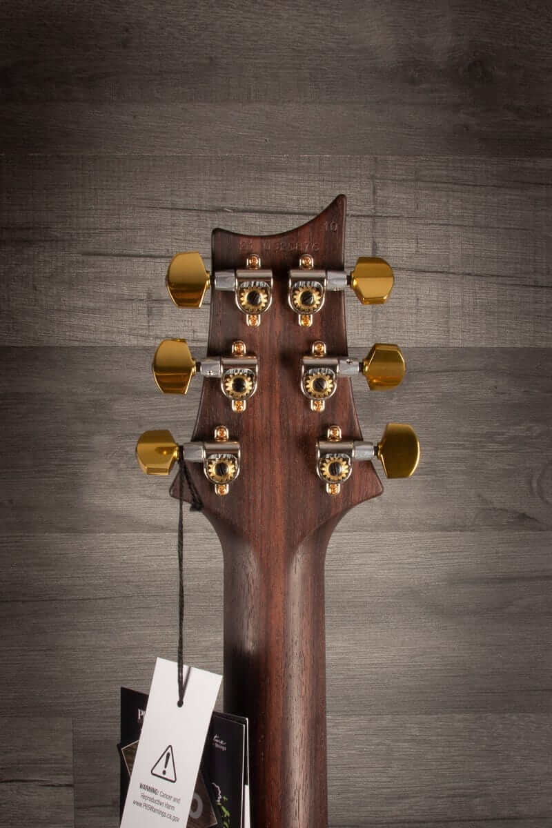 PRS Wood Library Custom 22 Blue Fade Quilt top - solid Rosewood neck