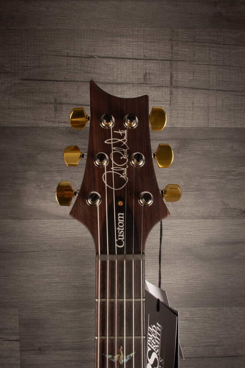 PRS Wood Library Custom 22 Blue Fade Quilt top - solid Rosewood neck
