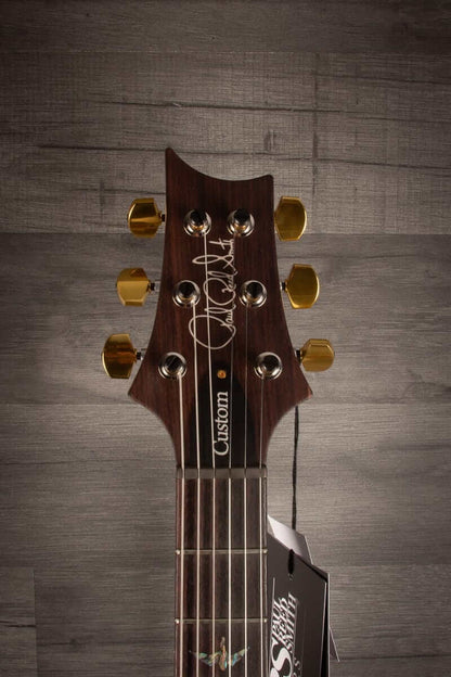 PRS Wood Library Custom 22 Blue Fade Quilt top - solid Rosewood neck