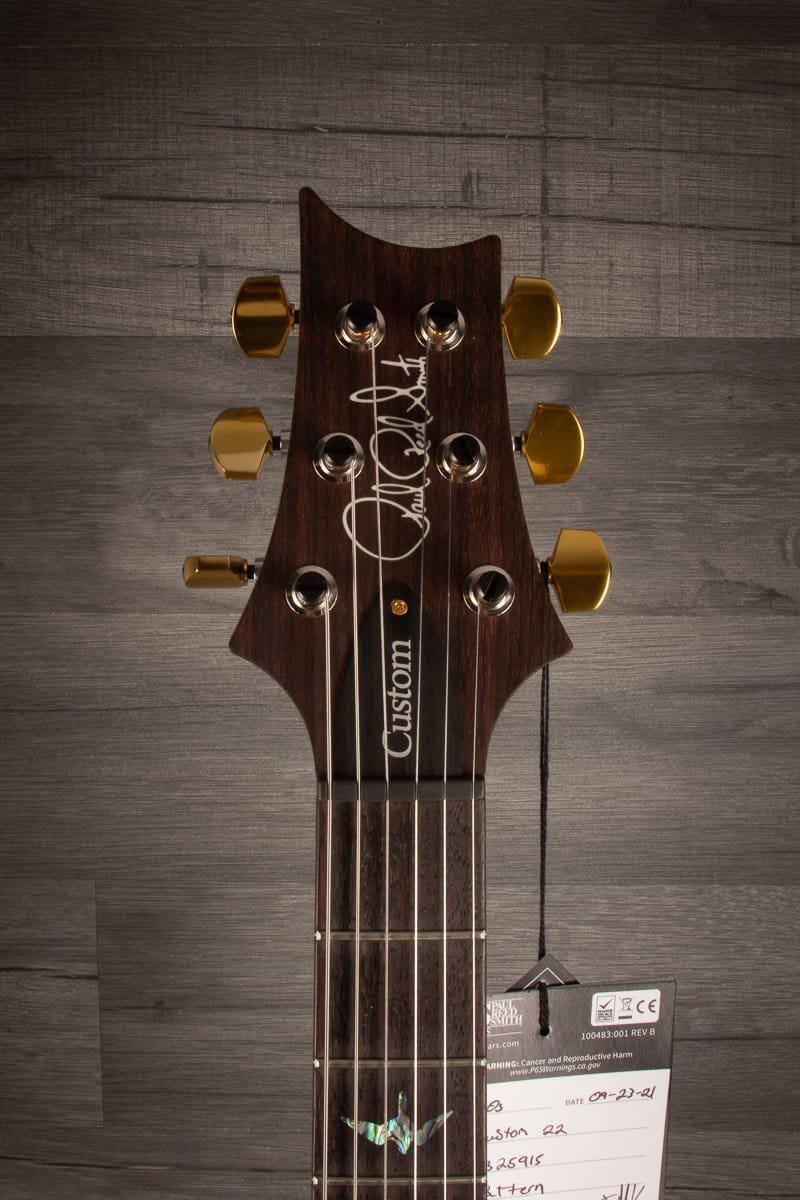 PRS Wood Library Custom 22 Blue Fade - solid Rosewood neck
