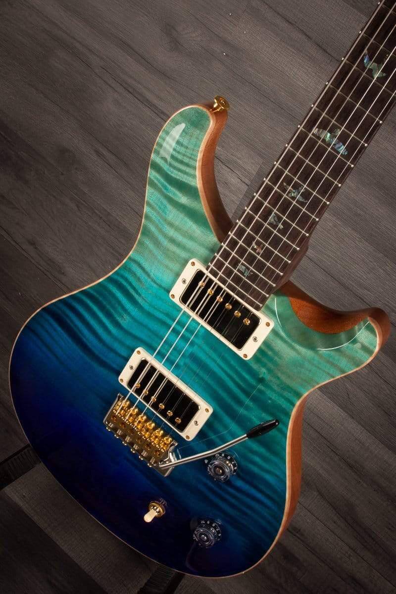 PRS Wood Library Custom 22 Blue Fade - solid Rosewood neck