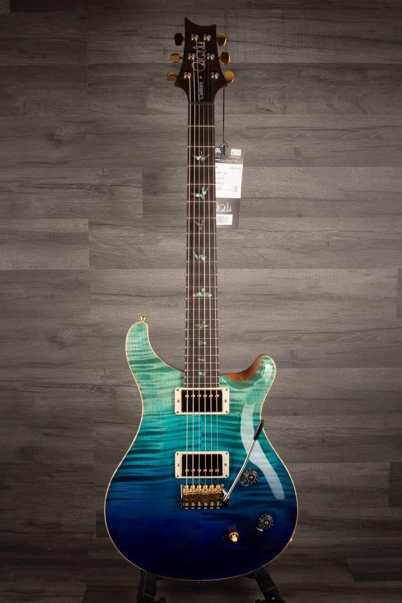 PRS Wood Library Custom 22 Blue Fade - solid Rosewood neck