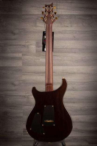 PRS Wood Library Custom 22 Fire Red Black Fade Quilt - solid Rosewood neck