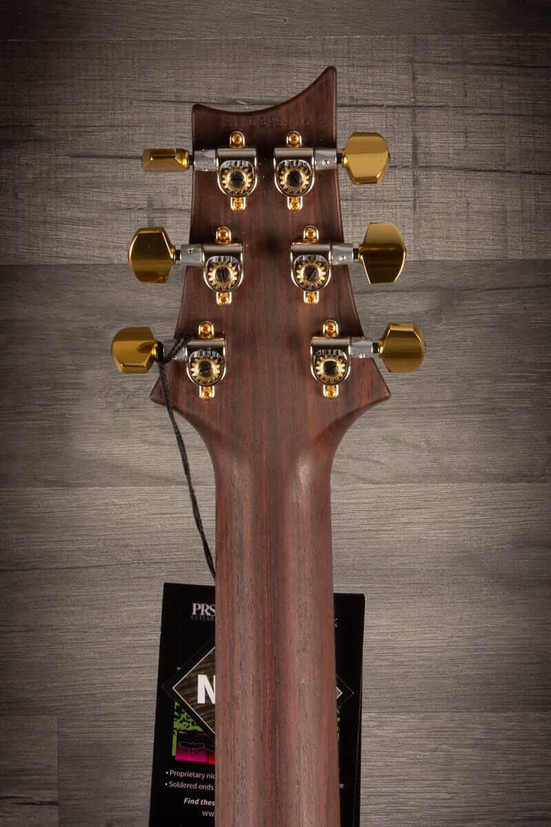 PRS Wood Library Custom 22 Fire Red Black Fade Quilt - solid Rosewood neck