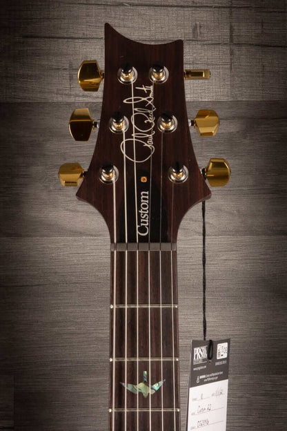 PRS Wood Library Custom 22 Fire Red Black Fade Quilt - solid Rosewood neck