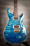 PRS Wood Library Custom 22 River Blue Flame top - solid Rosewood neck - MusicStreet