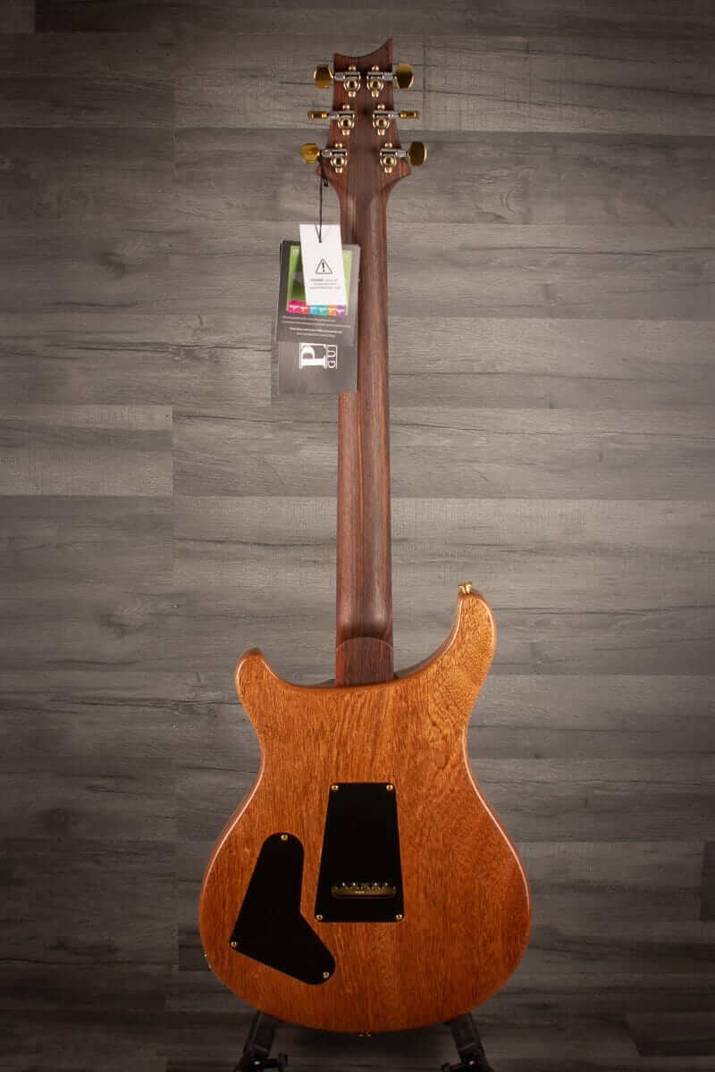 PRS Wood Library Custom 22 River Blue Quilt top - solid Rosewood neck