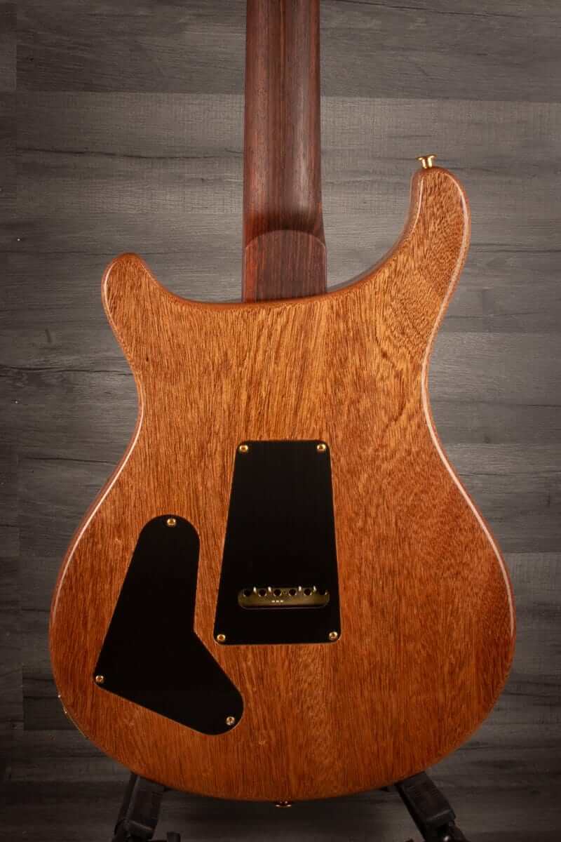 PRS Wood Library Custom 22 River Blue Quilt top - solid Rosewood neck