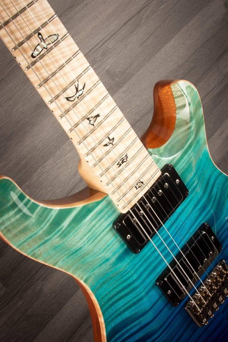 PRS Wood Library Custom 24 Blue Fade s#0323308