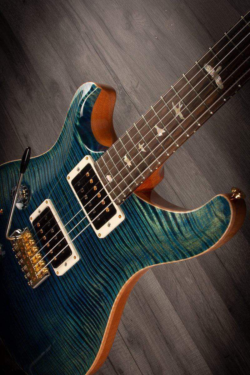 PRS Wood Library Custom 24 Left Handed, River Blue 2021 model