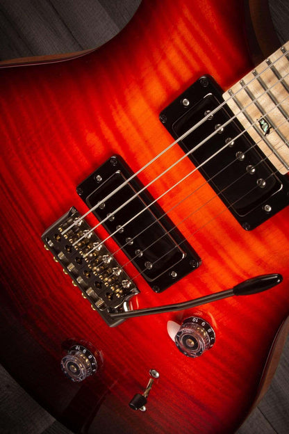 PRS Wood Library Custom 24 Red/Amber Fade s#0318420
