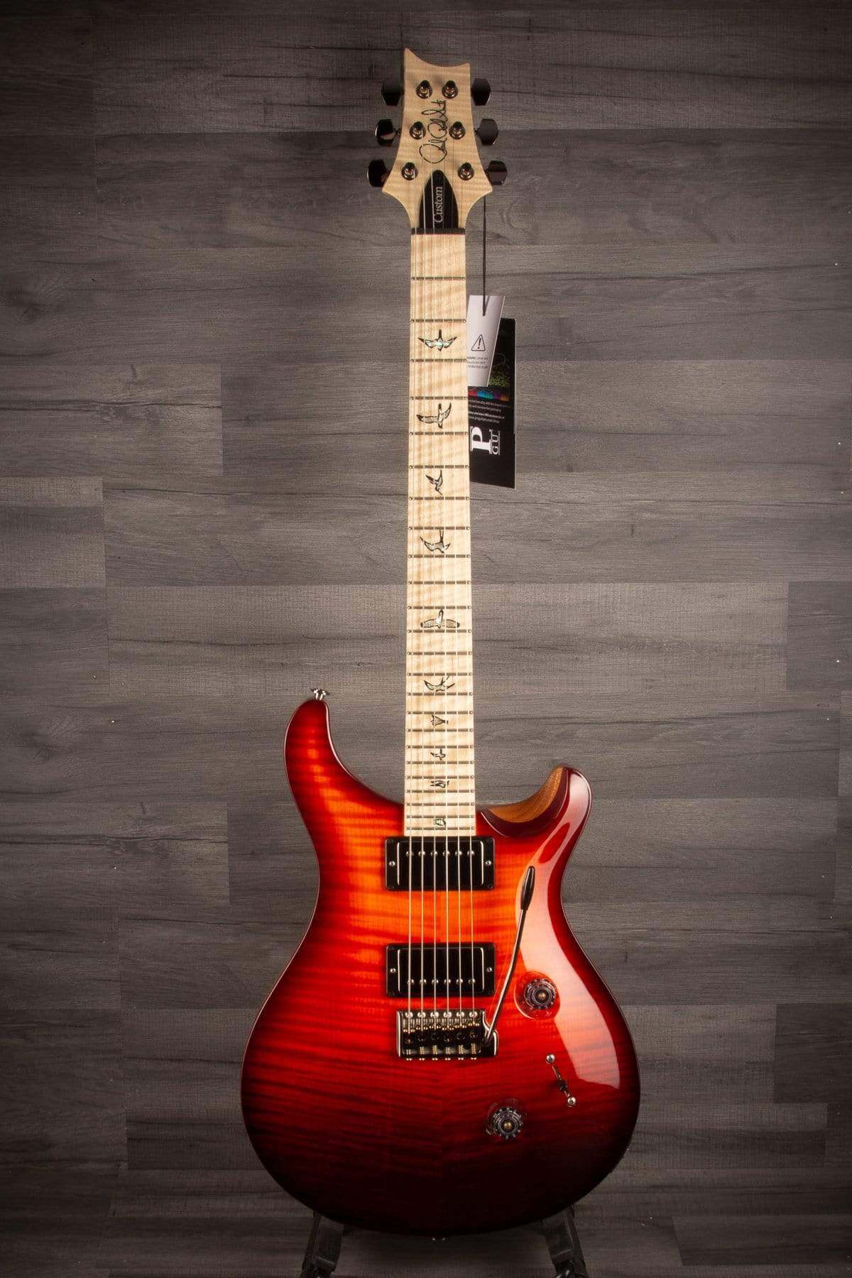 PRS Wood Library Custom 24 Red/Amber Fade s#0318420