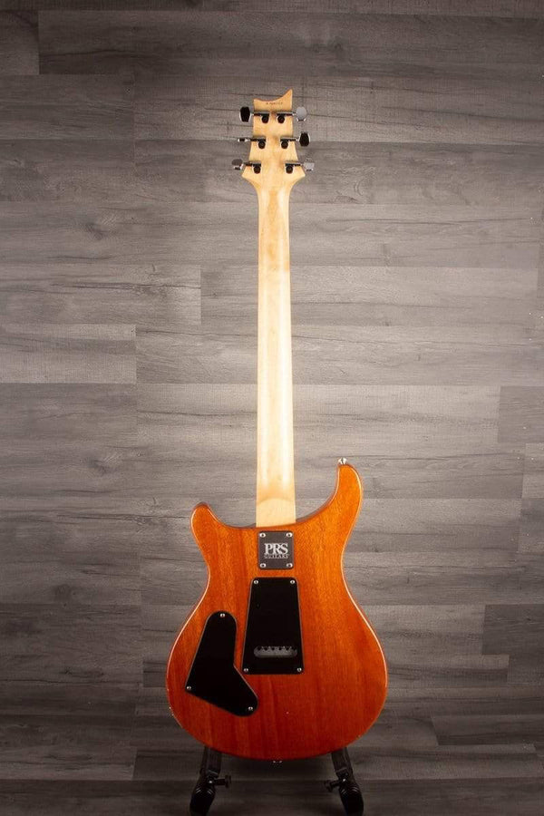 USED PRS CE24 Gloss Flame - Amber - MusicStreet