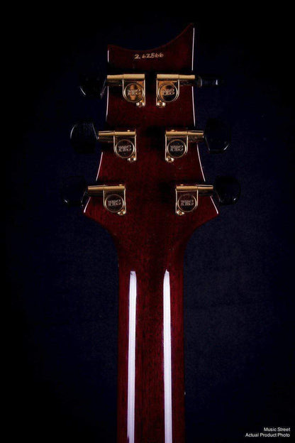 USED - PRS Custom 22 Artist Pack, Dark Cherry Sunburst Quilt, 2002