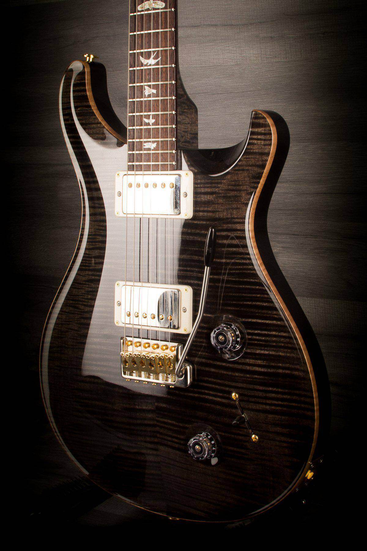 USED - PRS Custom 22 Grey Black, Flame Maple Neck #218739