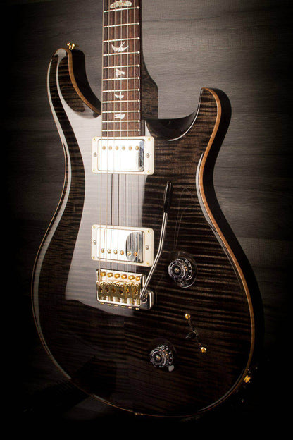 USED - PRS Custom 22 Grey Black, Flame Maple Neck #218739