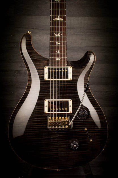 USED - PRS Custom 22 Grey Black, Flame Maple Neck #218739