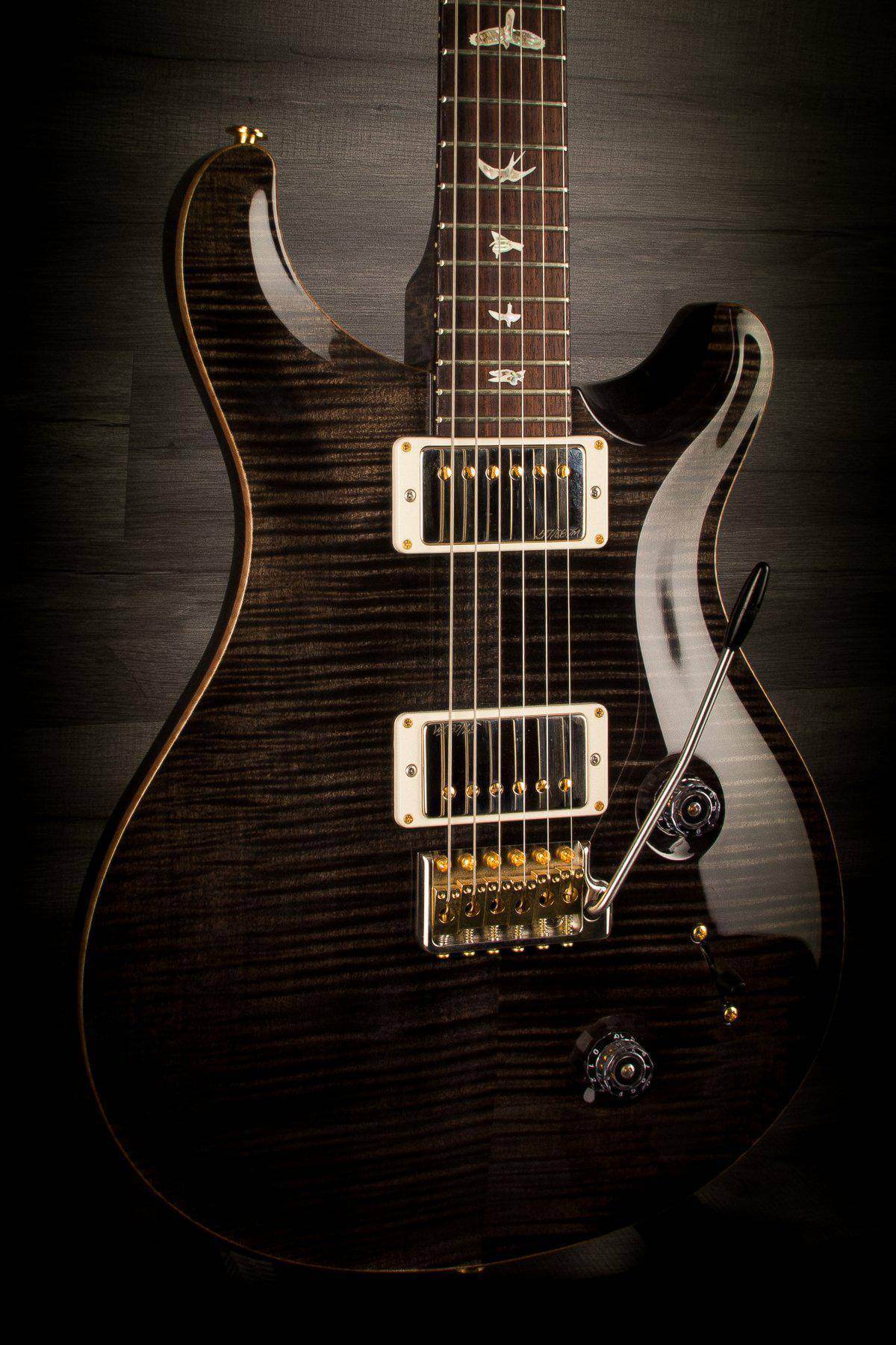 USED - PRS Custom 22 Grey Black, Flame Maple Neck #218739