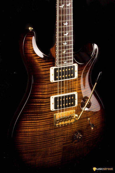 USED - PRS Custom 24, 30Th Anniversary - Wood Library Limited - Black Gold