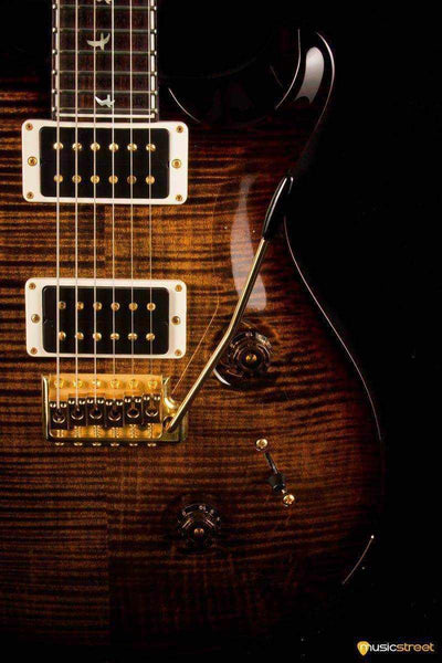 USED - PRS Custom 24, 30Th Anniversary - Wood Library Limited - Black Gold