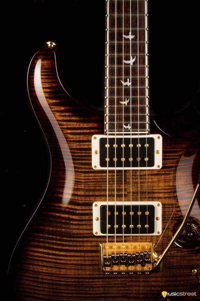 USED - PRS Custom 24, 30Th Anniversary - Wood Library Limited - Black Gold