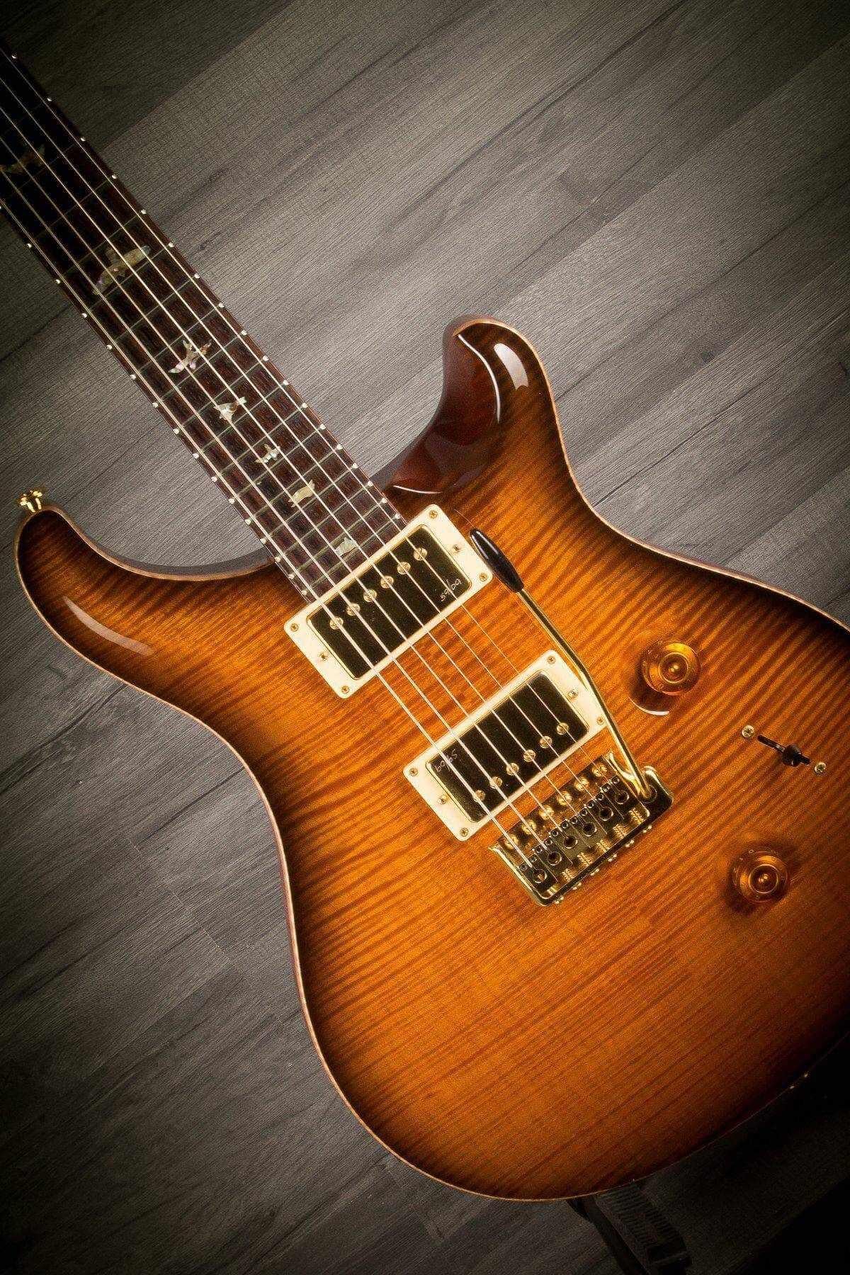 USED - PRS Custom 24 - Amber Black #158500
