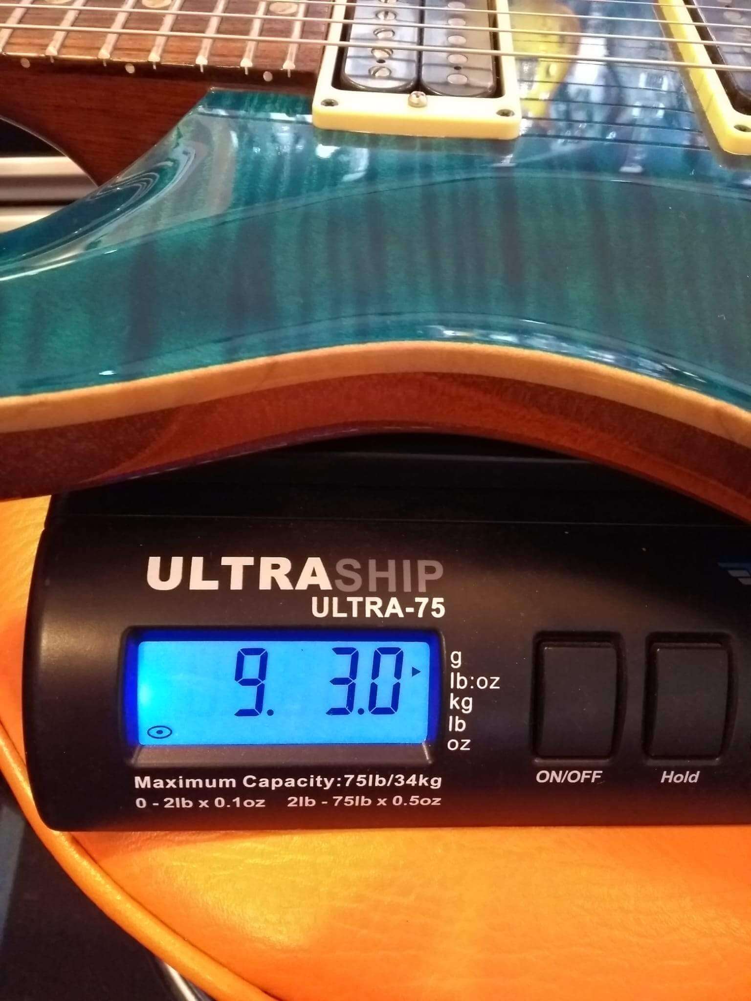 USED - PRS Custom 24 Blue Matteo 10 Top s#115028