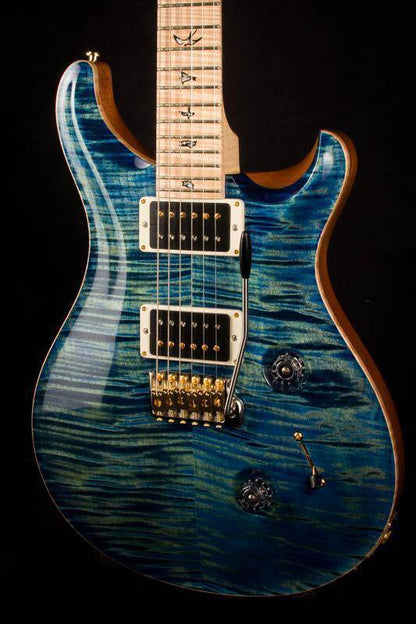 USED - PRS Custom 24 River Blue, Flame Maple Neck - #243061