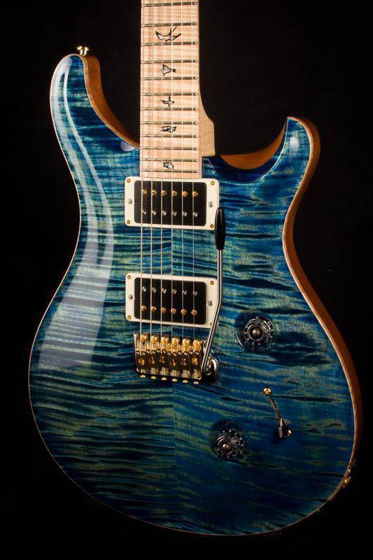 USED - PRS Custom 24 River Blue, Flame Maple Neck - #243061