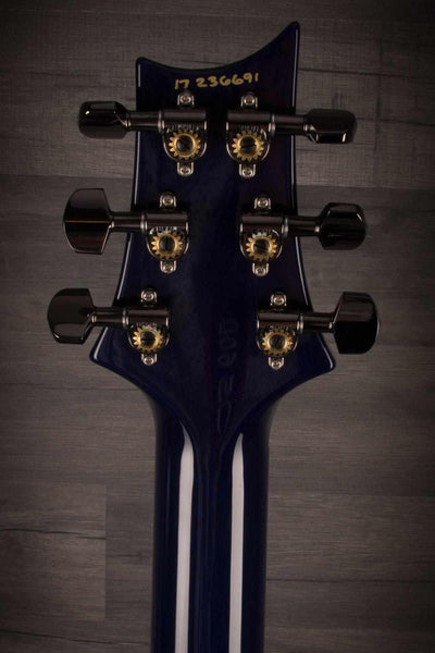 USED - PRS Custom 24 Wood Library Charcoal Blueburst S#236691