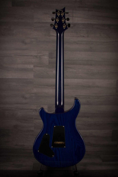 USED - PRS Custom 24 Wood Library Charcoal Blueburst S#236691