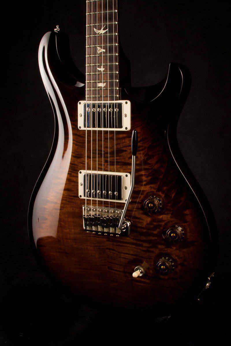 USED - PRS Dgt Black Gold Wrap, Bird Inlays #219373