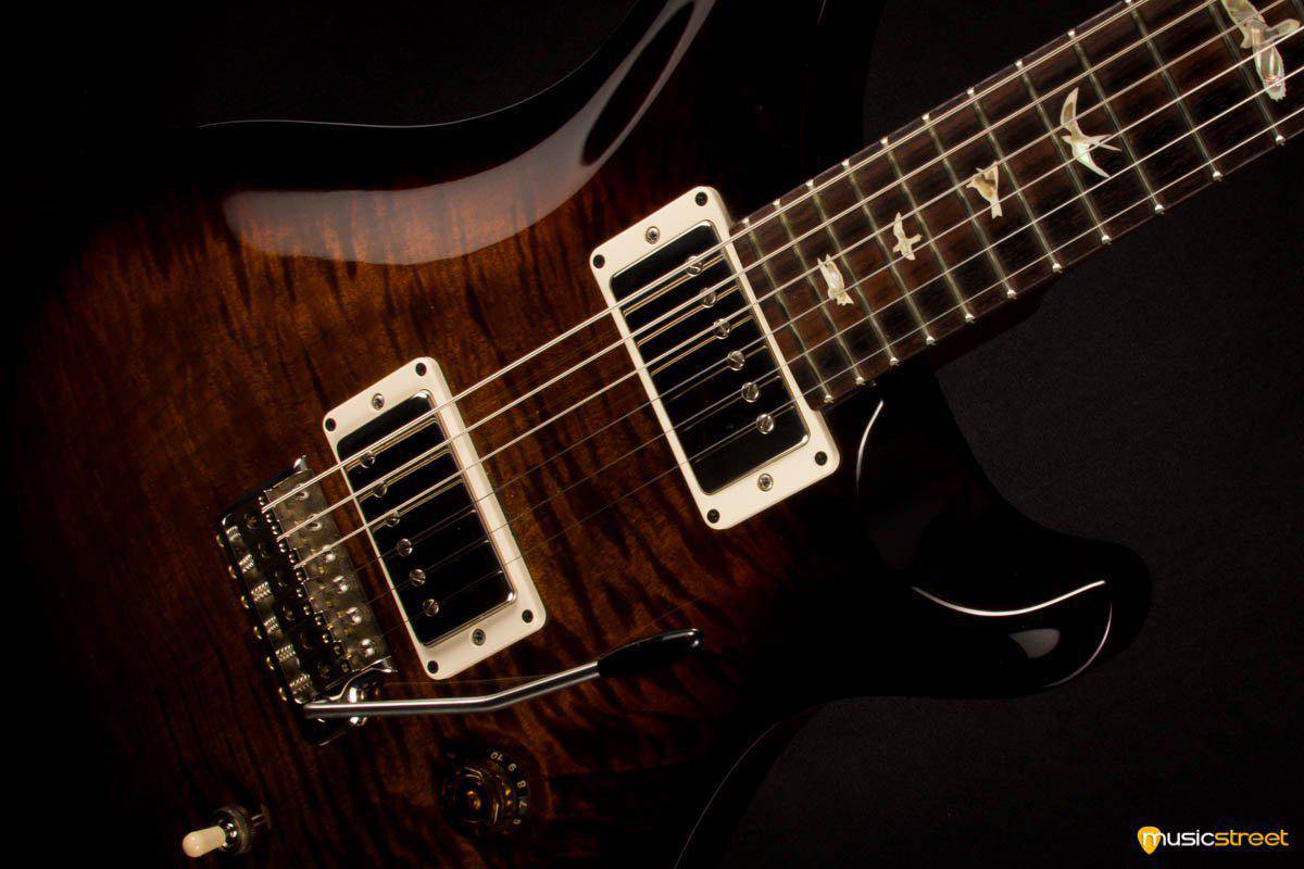 USED - PRS Dgt Black Gold Wrap, Bird Inlays #219373