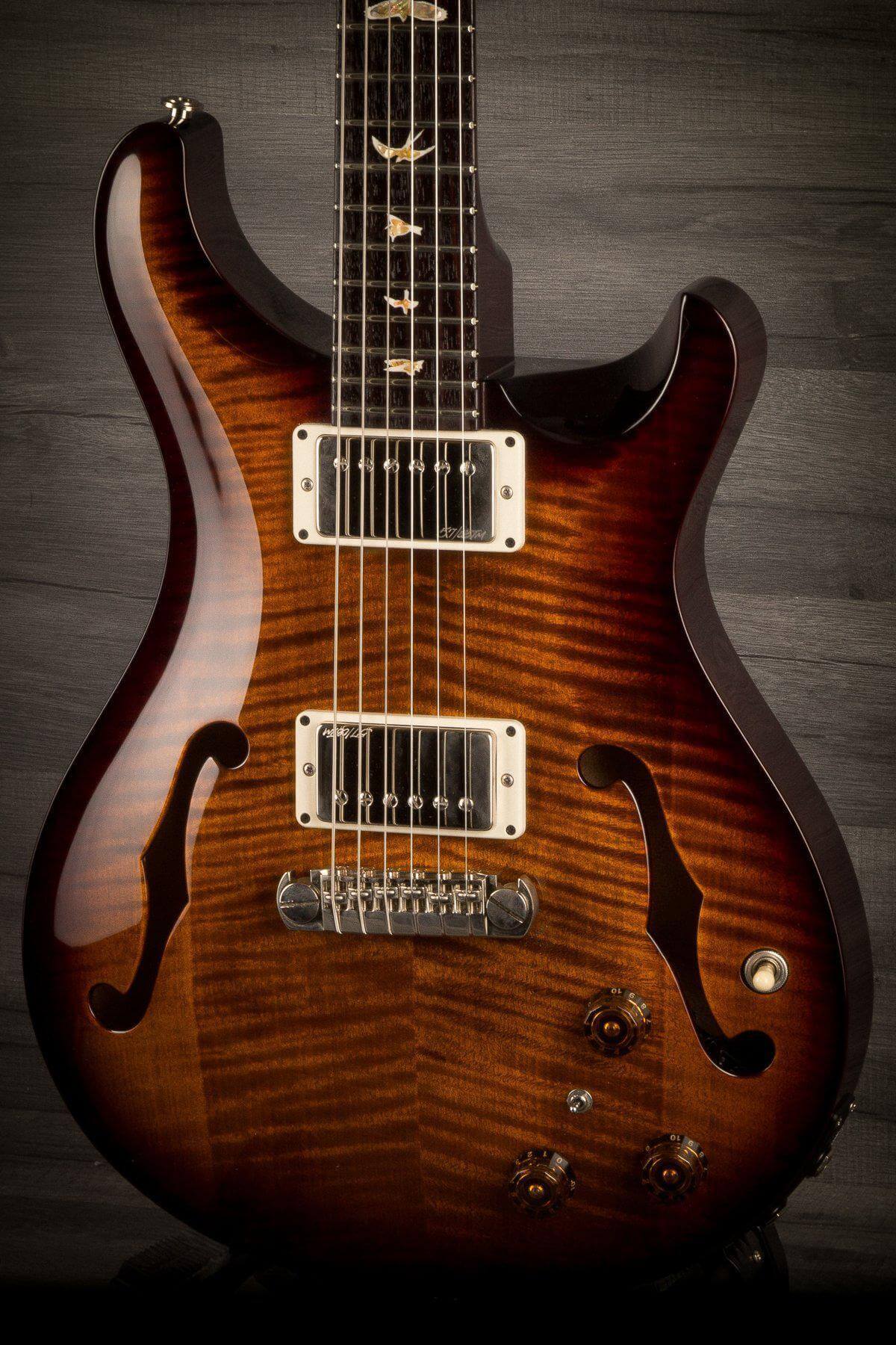 USED - PRS Hollowbody II - Black Gold Wrap