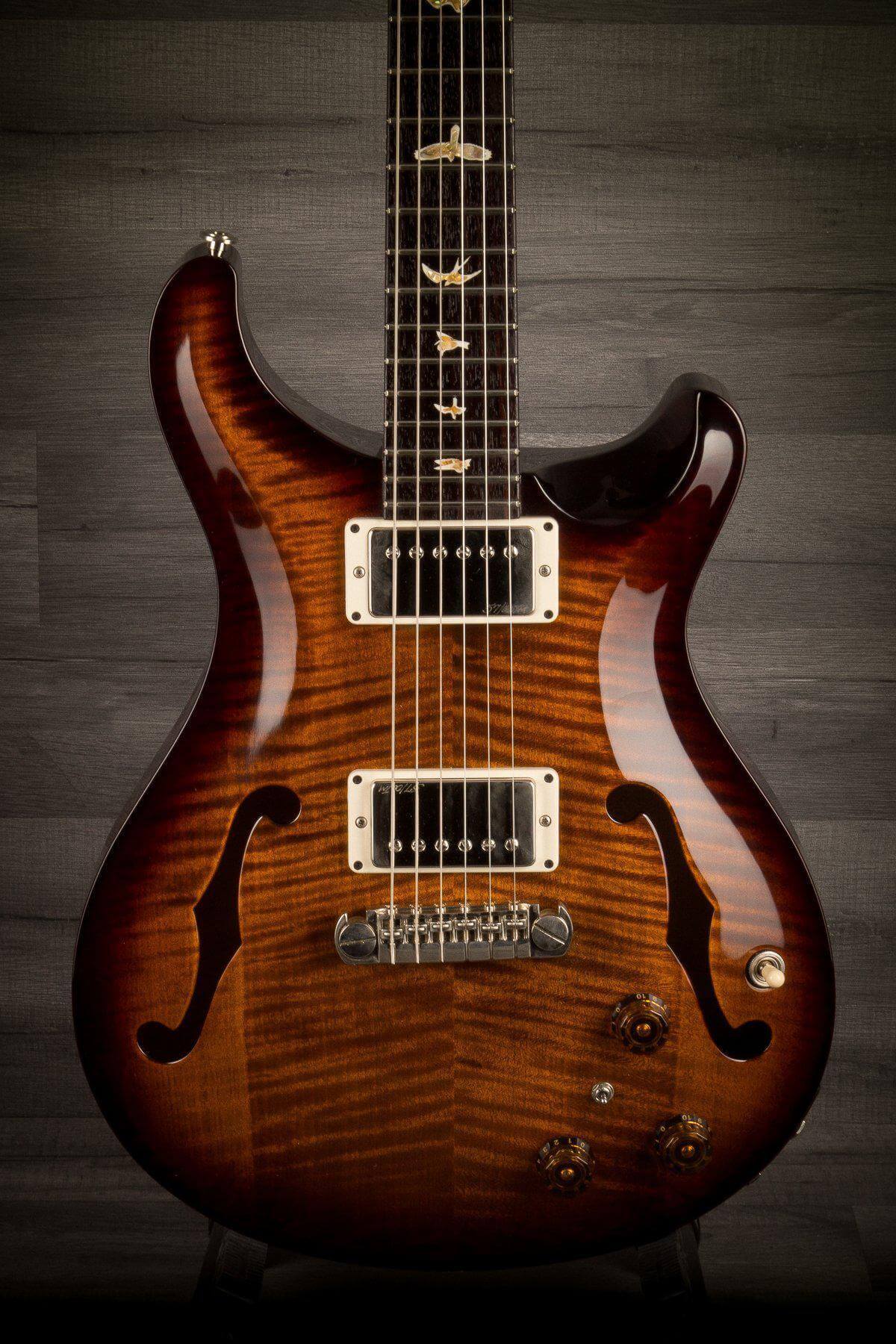 USED - PRS Hollowbody II - Black Gold Wrap
